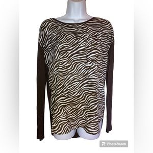 Michael Kors Zebra Print Blouse 🦓